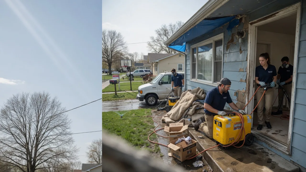 Basement Flood Cleanup in Udall, KS near me